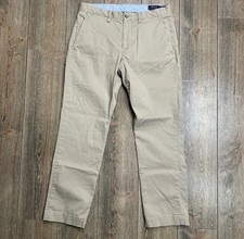 Polo Ralph Lauren Bedford Stretch Straight Fit Chino Pant Tan Khaki Mens 32x30