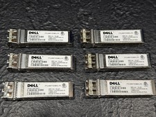 Dell GP-10GSFP-1S WTRD1 0WTRD1 10G SFP-10G-SR SFP Transceiver 300m 6-Pack 