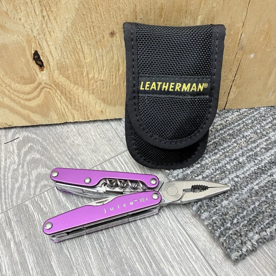 Leatherman Juice XE6 多用途工具 紫色 — 第 2/4 张图片