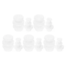  30 Pcs Rubber Stopper Plug Silicone Bung Milk Bottle Caps Water Seal