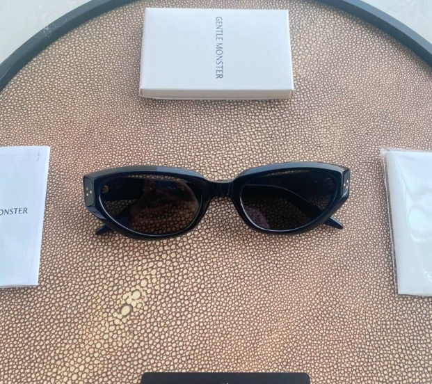 Gentle Monster Duns 01 Sunglasses Black With Case New | eBay