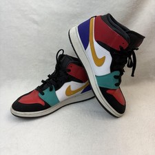 Air Jordan 1 Mid GS Shoes Youth Size 7Y Multi...