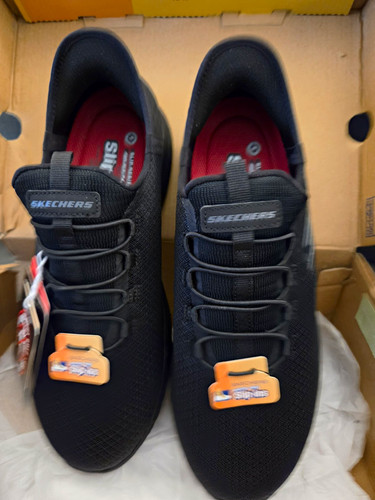 NIB Skechers Work Hands-Free Slip-Ins - Women's 8.5 Wide Fit - Black