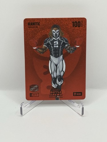 2026 Bo Jackson Battle Arena JEANETIC Ashton Jeanty Icon Battlefoil IBF-355