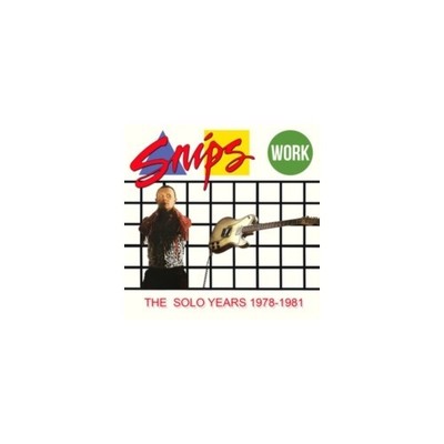 SNIPS: WORK - THE SOLO YEARS 1978-1981 3CD CLAMSHELL BOX - CD *BRAND NEW*
