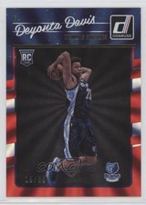 2016-17 Panini Donruss Rookies Red Holo Laser /99 Deyonta Davis #175 5l1