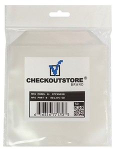 100 CheckOutStore Stamp & Die & Stencil Clear Storage Pockets (6 x 6)