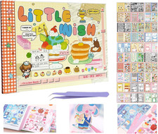 Kawaii Japanese Stickers for Journaling Supplies, Korean M5 Sticker ,700 ,30