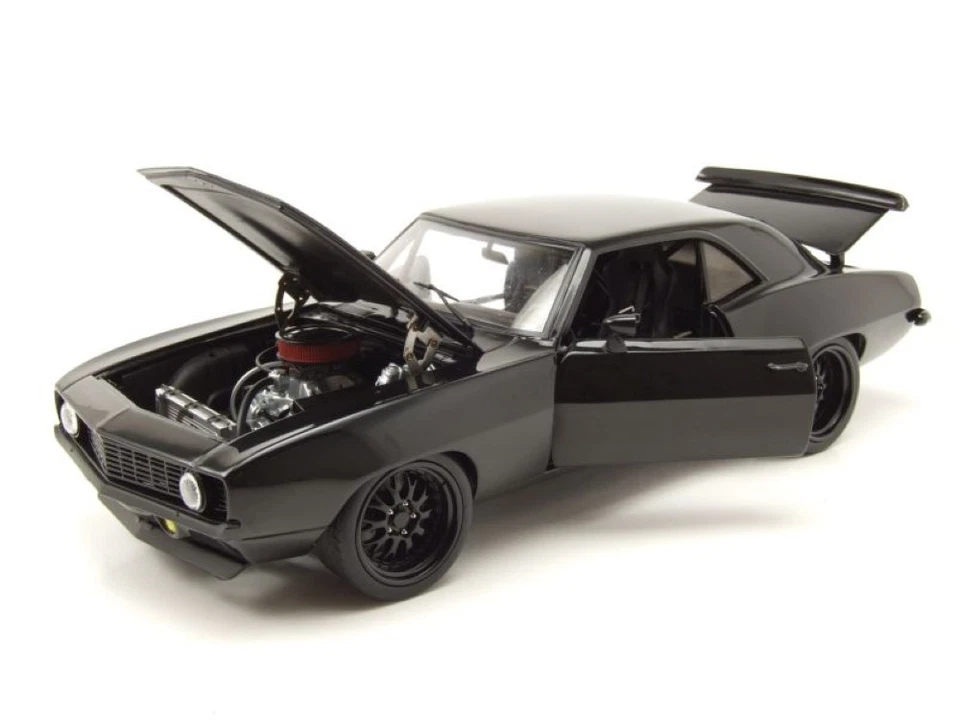 Chevrolet Camaro Street Fighter Convict 1969 Nero Modellino 1:18 Acme - Immagine 4 di 4