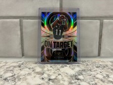 2025 Select Football - Silver Prizm On Target - A.J. Brown Eagles # 20