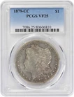 1879-CC Morgan Silver Dollar VF25 PCGS