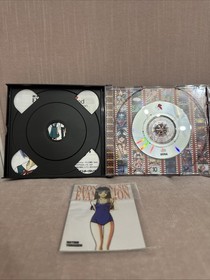 NEON GENESIS EVANGELION 2nd Impression Sega Saturn. Japan Import US Seller. CIB!