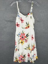 Old Navy Dress Womens Sz S Cami Sundress Floral Smocked Tiered Bloomcore Flowy