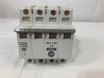 13 Allen-Bradley 1492-ACB Circuit Breaker w/1492-CB3 Ser B 4 Pole H070 7A H1 lot