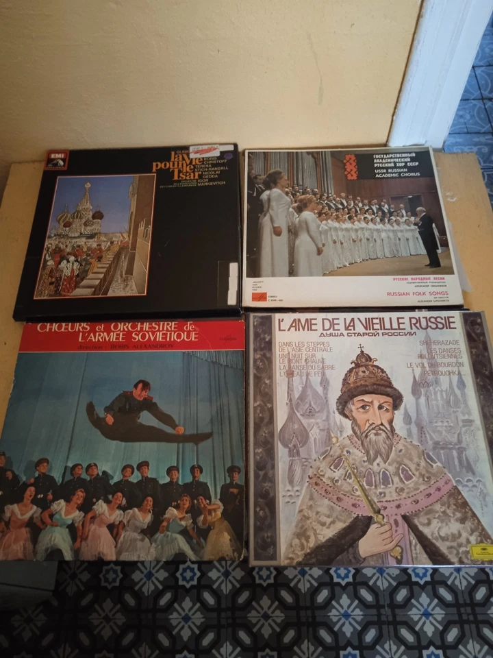 Lot De Vinyles Russe Urss Cccp Ancien Année 60/70/80 - Photo 3/4