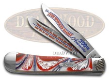 Case xx Trapper Knife Star Spangled Banner 200th Anniversary Corelon Stainless