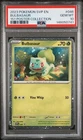 2023 POKEMON SVP EN-SV BLACK STAR PROMO 151 POSTER COLLECTION BULBASAUR PSA 10