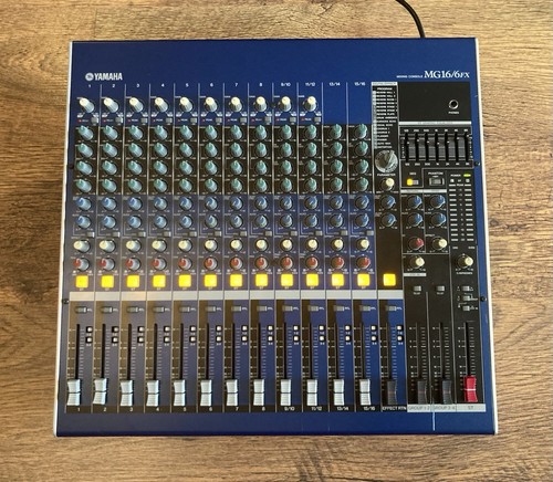 Yamaha MG16/6FX, Fully Working 16 Channel Analog Console Studio Mixer Digital FX - Picture 3 of 15