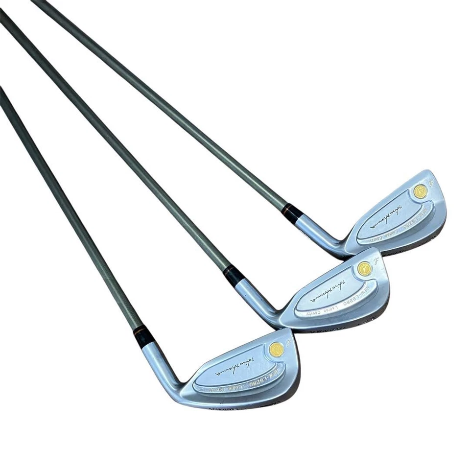 Honma LB280 3 Irons Gold Mole GP Ladies Steel Shaft Handed - Image 2 of 4