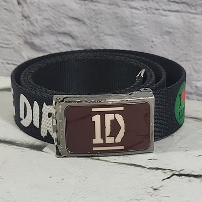 Vintage Buckle Down 1D I Love One Direction Belt Boyband Fandom One Size