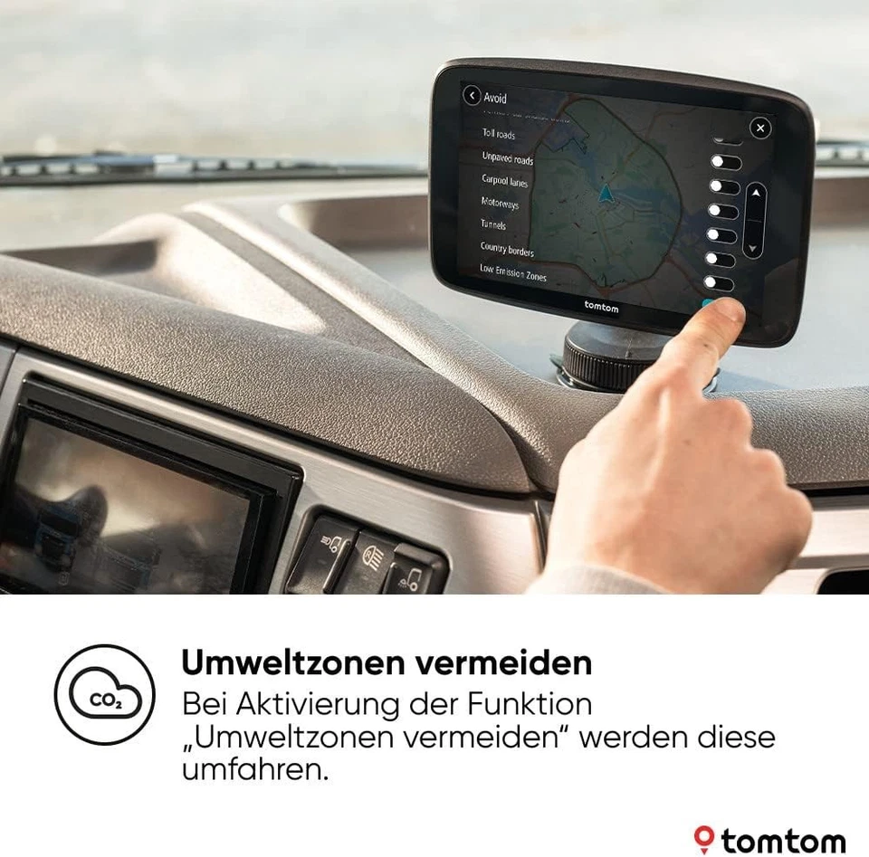 TomTom LKW Navi GO Expert Plus 7 Zoll HD-Bildschirm, TomTom Traffic, Weltkarten - Bild 4 von 4