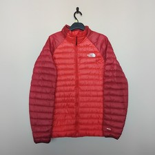 The North Face Bettaforca Down Jacket 800 UK M Red Outdoos Hiking Jacket