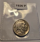 1926-P Buffalo Nickel (A040)- Full date fully shown