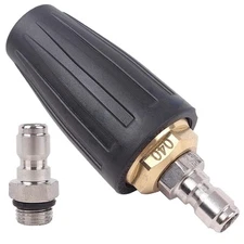 Lavadora giratoria de alta presión Boquilla turbo Conexión rápida de 1/4 Inch