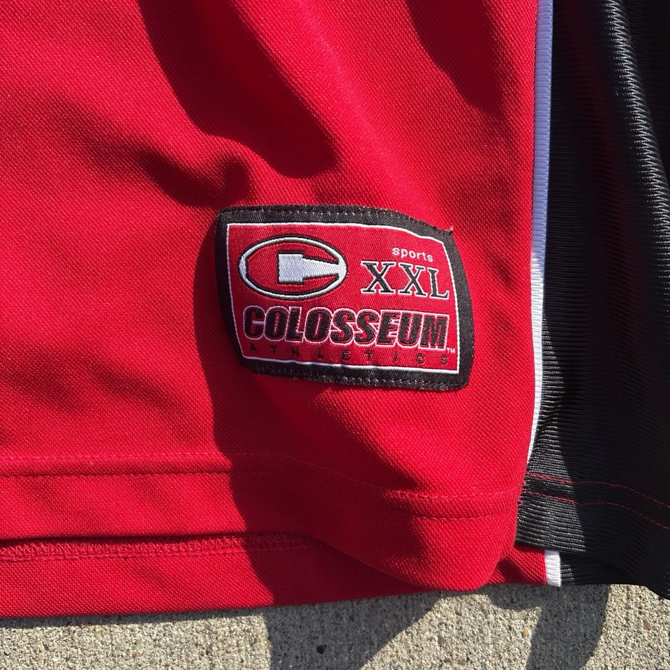 Camiseta de baloncesto roja vintage de Maryland #3 talla XXL Foto 3 de 3
