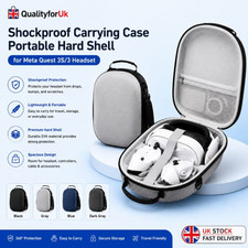 Shockproof Carrying Case Portable Hard Shell for Meta Quest 3S/3 Headset