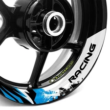 For Honda CBR1000RR 04-24 23 Wheel Inner Rim Stickers 17 inch S05W Light Aqua