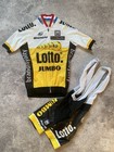 Vintage SMS Santini Cycling Jersey Kit Bianchi Lotto Jumbo Size Xs Short Sleeve