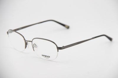 AUTOFLEX BY FLEXON SIR DUKE 033 GRAY AUTHENTIC FRAMES EYEGLASSES 53-19