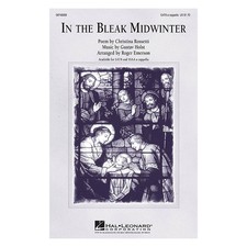 Hal Leonard In the Bleak Midwinter SSAA A Cappella Arranged by Roger Emerson