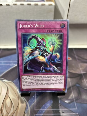 Yu-Gi-Oh! Joker's Wild 1st Ed. KICO-EN007 Super Rare NM/LP x1