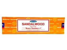 Sandalwood Nag Champa - 100 Gram Box - Satya Sai Baba Incense 1