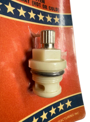 Mobile Home P-140C Faucet Stem – Hot Or Cold, Free Shipping, Made In USA