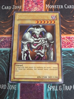 ERROR Summoned Skull MRD-003 旧アジア Yu-Gi-Oh! Summoned Skull MRD-003 1st Edition Ultra Rare Asian