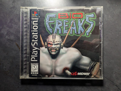 Bio F.R.E.A.K.S. (Sony PlayStation 1, 1998) CIB PS1