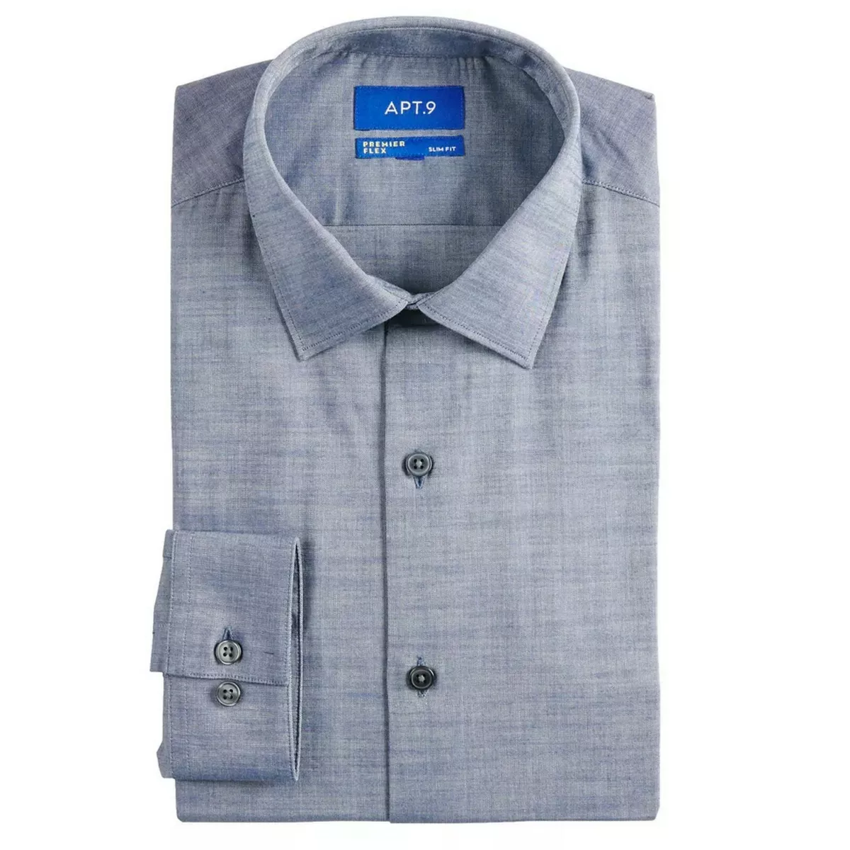 Apt 9 stretch slim fit shirt sales