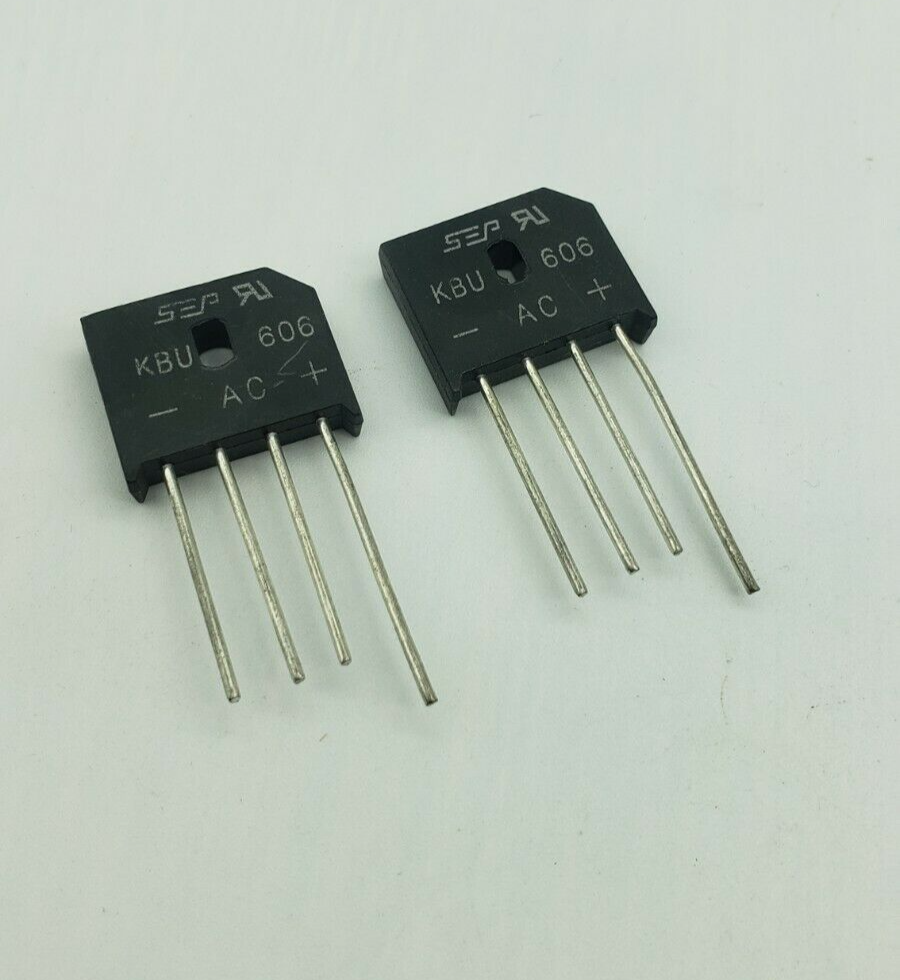 KBU606 Diode Bridge Rectifier 6A 600V 2x NEW (2 Pieces Per Order) | eBay