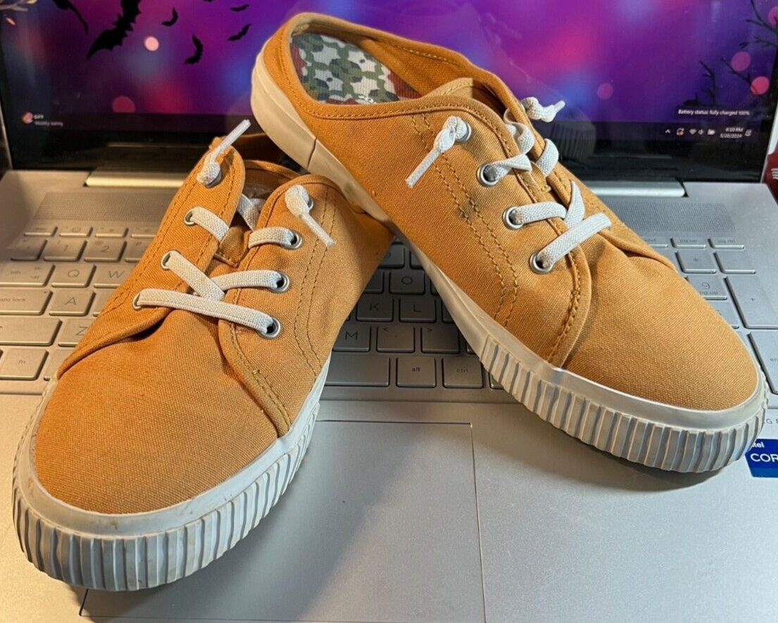 Canvas Slipons By Timberland - Size 8 Timberland Skyla Bay Slip On Canvas Mules Women Size 8 (Used  main image 3