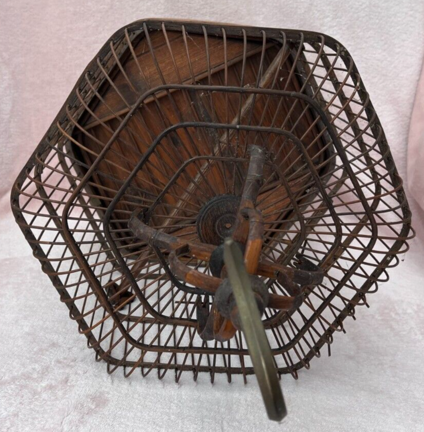 ORNAMENTAL DECORATIVE WOODEN BIRD CAGE eBay