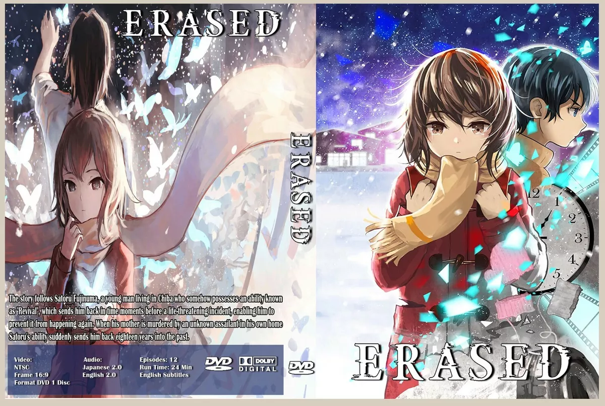 Erased Anime Episodes 12 Dual Audio English & Japanese , English Subtitles.