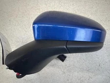 Used Left Door Mirror fits: 2017 Ford Fusion power removable painted cover w/o b