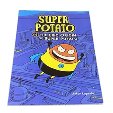 Kids Comic Book 2018 Super Potato Action Odd Tuber Hero Laperla Reading Fun