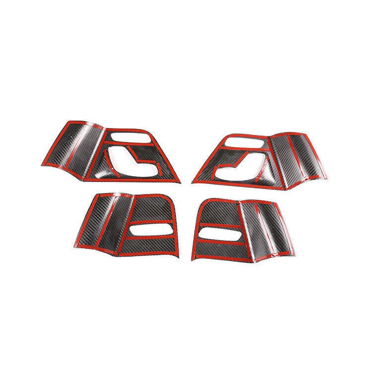 Cubierta de espejo de coche de fibra de carbono para Mercedes Benz G500 G63 19-21 Foto 3 de 4