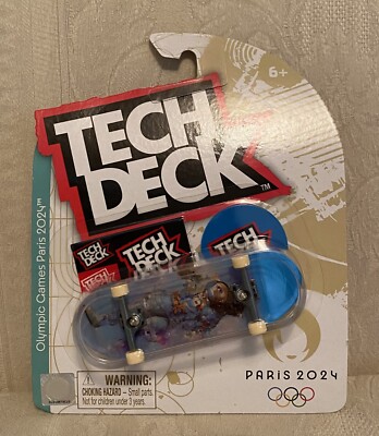 2024 Paris Olympics Tech Deck Finger Skateboard ULTRA RARE Aurelien Giraud