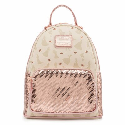 rose gold mini backpacks