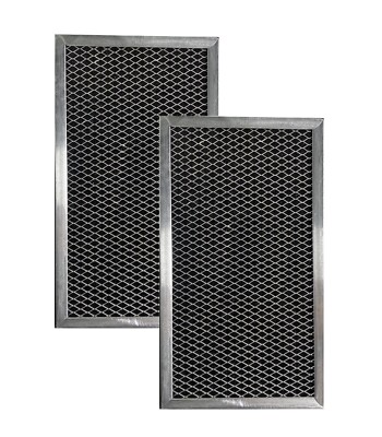 Compatible With GE WB2X9883 Range Hood Microwave Charcoal Carbon Filters 2 Pack